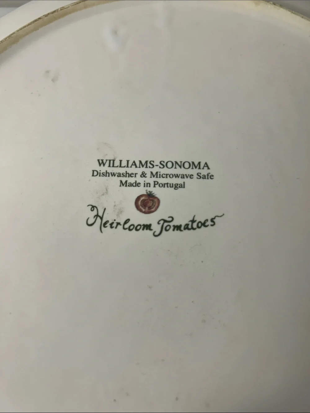 Williams-Sonoma Heirloom-and Tomato 12 1/2 inch Serving Bowl